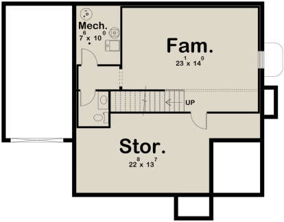 Basement for House Plan #963-00755