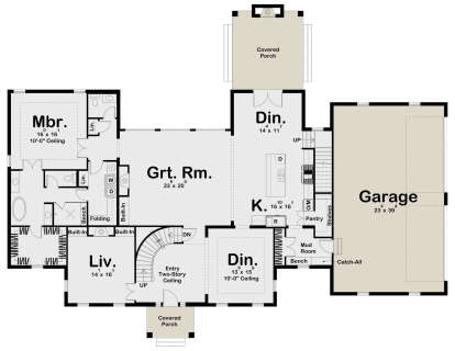 Main Floor  for House Plan #963-00756