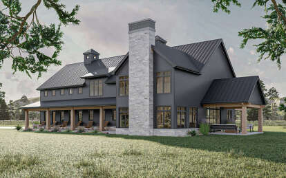 Barn House Plan #963-00757 Elevation Photo