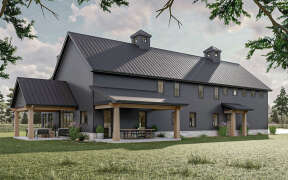 Barn House Plan #963-00757 Elevation Photo