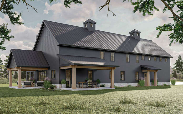 Barn House Plan #963-00757 Elevation Photo