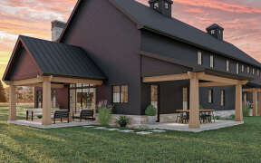 Barn House Plan #963-00757 Elevation Photo
