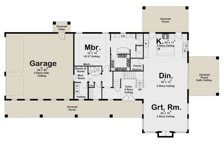 House Plan House Plan #28842 Drawing 1