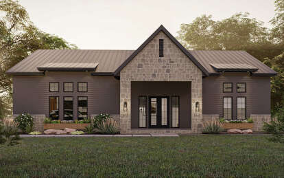 Barn House Plan #963-00759 Elevation Photo