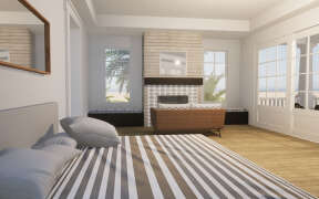 Coastal House Plan #028-00181 Additional Photo