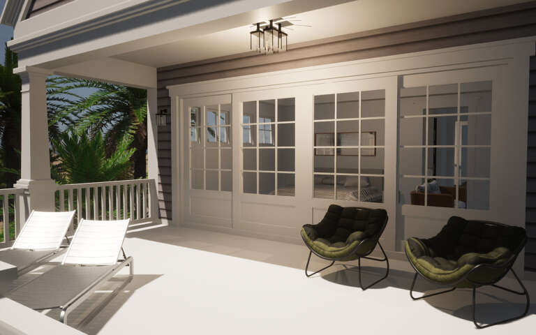 Coastal House Plan #028-00181 Additional Photo