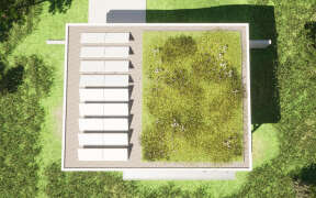 Modern House Plan #028-00184 Elevation Photo