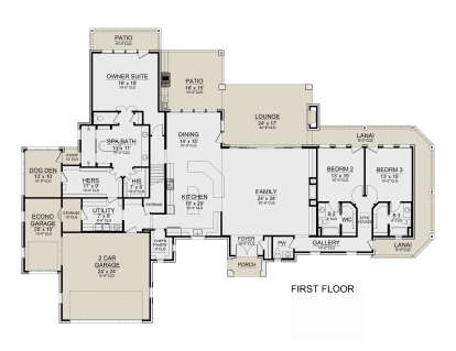 House Plan House Plan #28851 Drawing 1