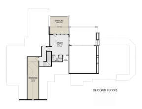 Second Floor for House Plan #5445-00501