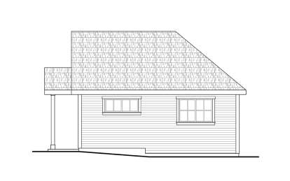 Cottage House Plan #035-01055 Elevation Photo
