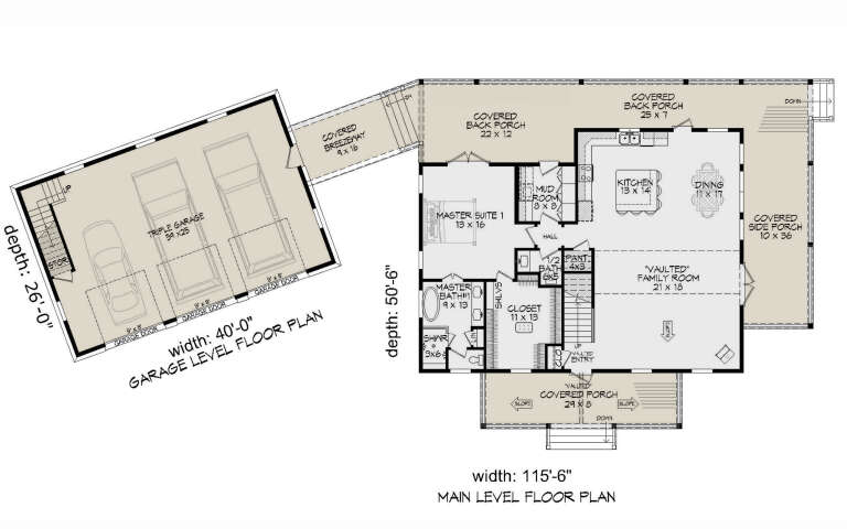 House Plan House Plan #28854 Drawing 1