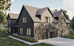 Barn House Plan #963-00760 Elevation Photo