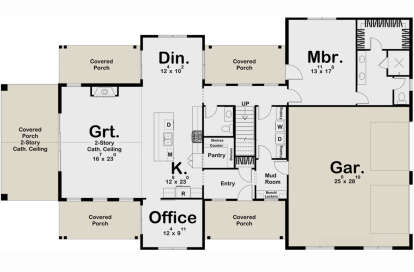 House Plan House Plan #28855 Drawing 1