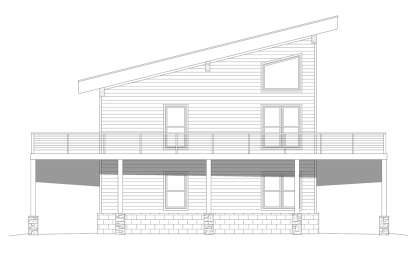 Modern House Plan #940-00741 Elevation Photo