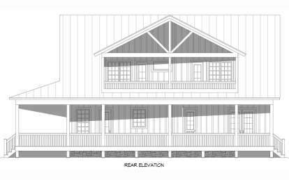 Country House Plan #940-00742 Elevation Photo