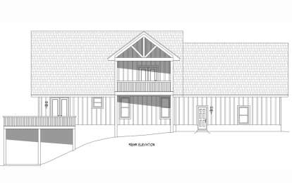 Mountain House Plan #940-00743 Elevation Photo