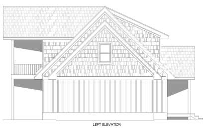 Mountain House Plan #940-00743 Elevation Photo