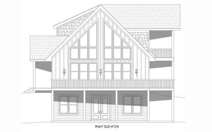 Mountain House Plan #940-00743 Elevation Photo