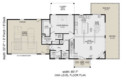 Main Floor for House Plan #940-00743