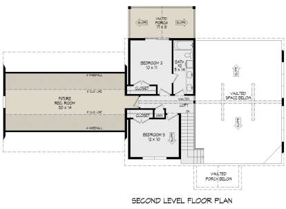 Second Floor for House Plan #940-00743