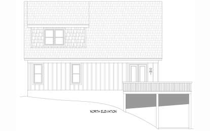 Mountain House Plan #940-00744 Elevation Photo