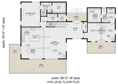 Main Floor for House Plan #940-00744