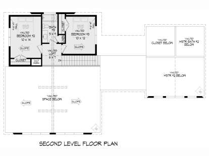 Second Floor for House Plan #940-00744