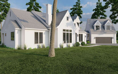 European House Plan #8318-00345 Elevation Photo