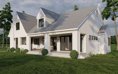 European House Plan #8318-00345 Elevation Photo
