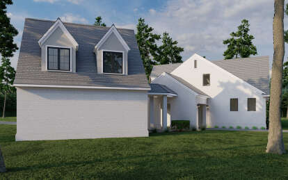 European House Plan #8318-00345 Elevation Photo