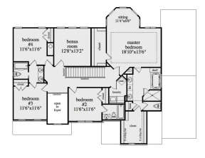 Second Floor for House Plan #957-00097