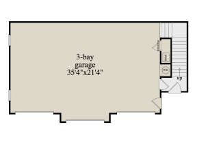 Garage Floor for House Plan #957-00099