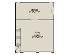 Garage Floor for House Plan #957-00101