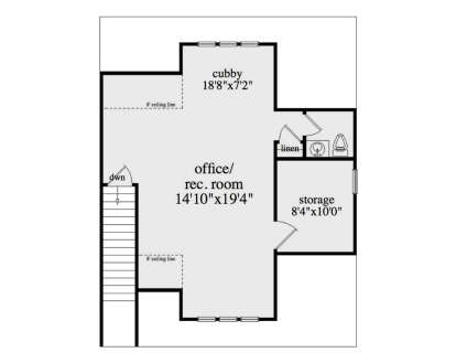 Second Floor for House Plan #957-00101