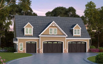 Traditional House Plan #5458-00102 Elevation Photo
