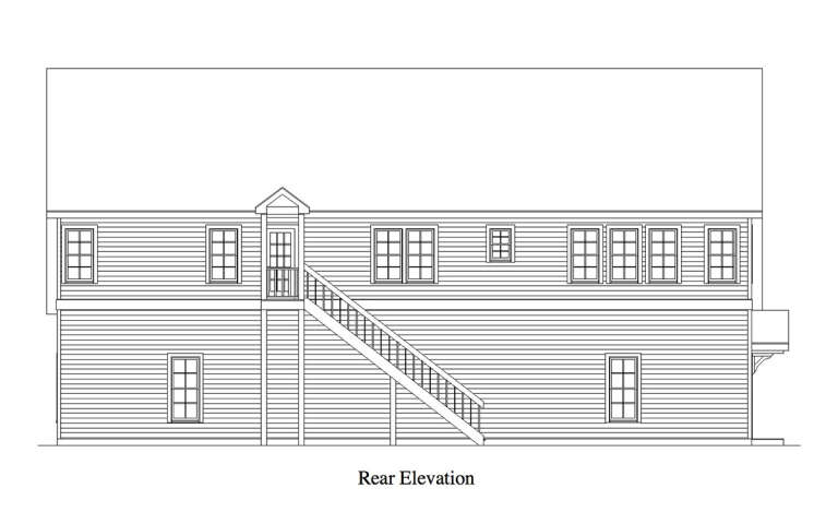 Traditional House Plan #957-00102 Elevation Photo