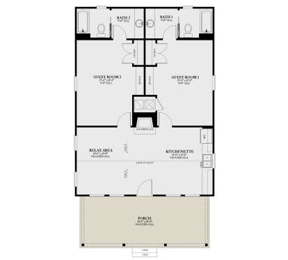 House Plan House Plan #28872 Drawing 1