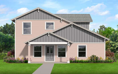 Craftsman House Plan #3978-00250 Elevation Photo