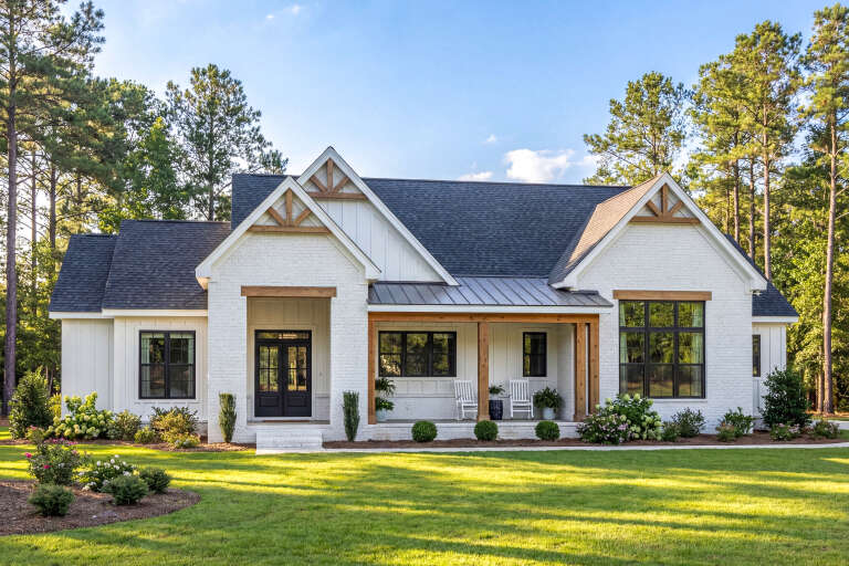 House Plan House Plan #28874 Angled Front Elevation