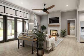 Modern Farmhouse House Plan #009-00339 Additional Photo