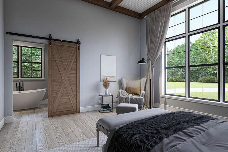 Modern Farmhouse House Plan #009-00339 Additional Photo