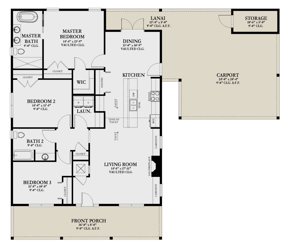 Main Floor  for House Plan #3978-00251