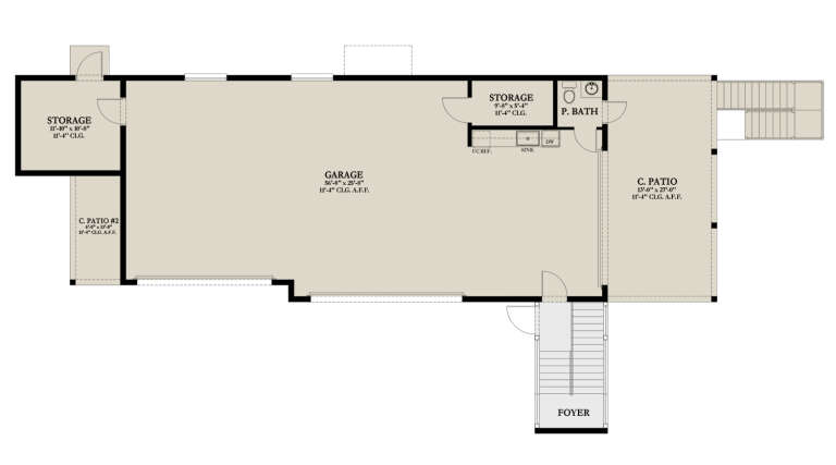 House Plan House Plan #28876 Drawing 1