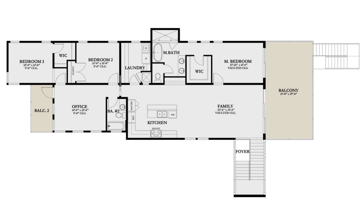 Main Floor for House Plan #3978-00252