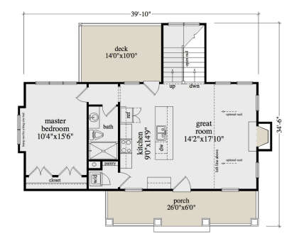 Main Floor  for House Plan #957-00103