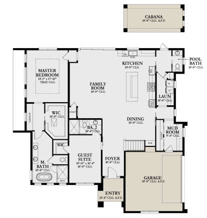 Main Floor  for House Plan #3978-00253