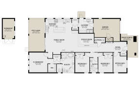 Main Floor  for House Plan #3978-00254