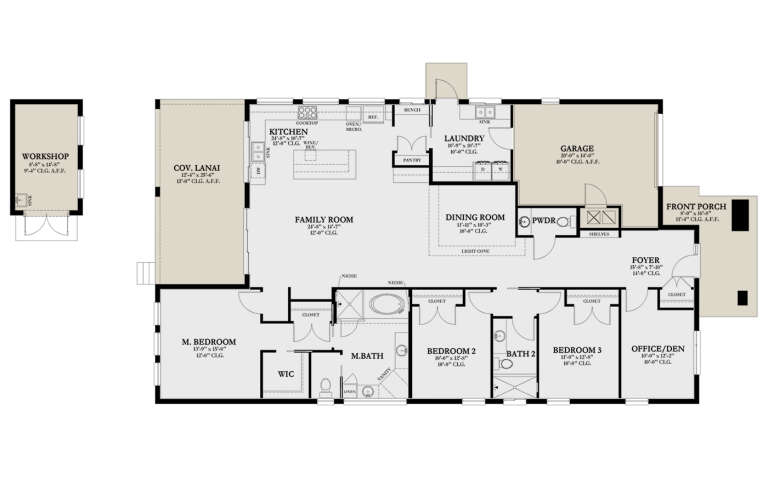 House Plan House Plan #28880 Drawing 1