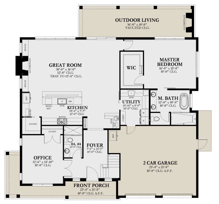 House Plan House Plan #28882 Drawing 1