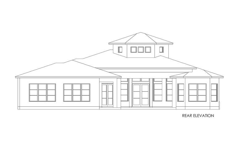 Mediterranean House Plan #3978-00257 Elevation Photo